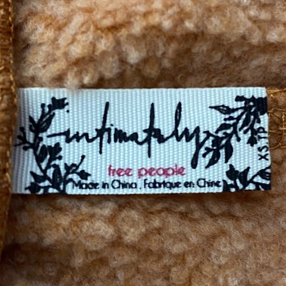 Free People Movement Burnt Orange High Waist Fleece Lined Shorts Extra Small XS - Picture 3 of 16